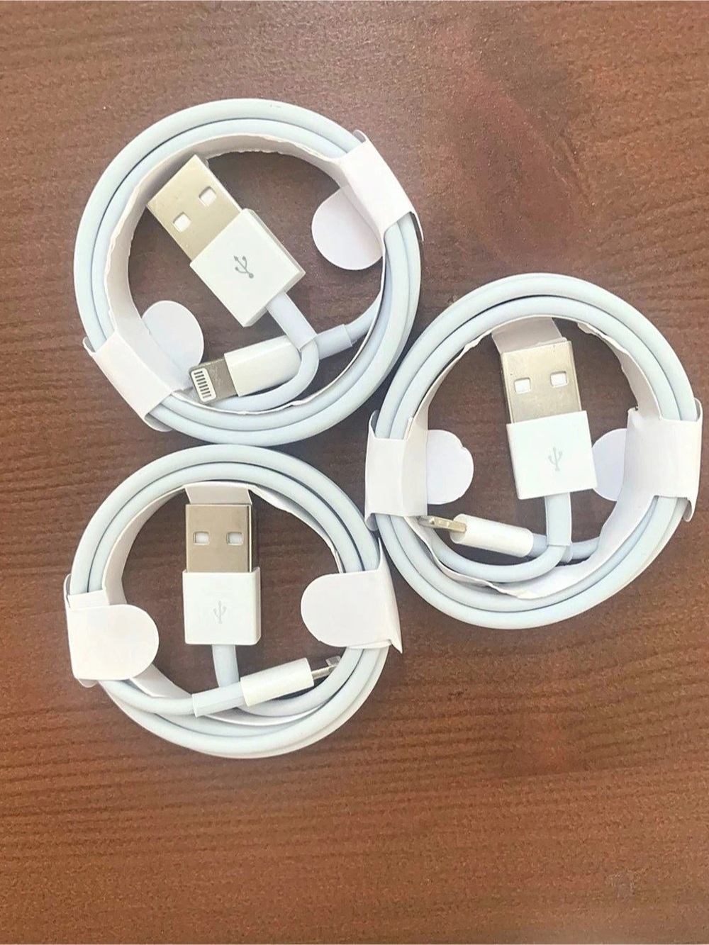 Lightning to USB Cable (1m) - 3 Pack White